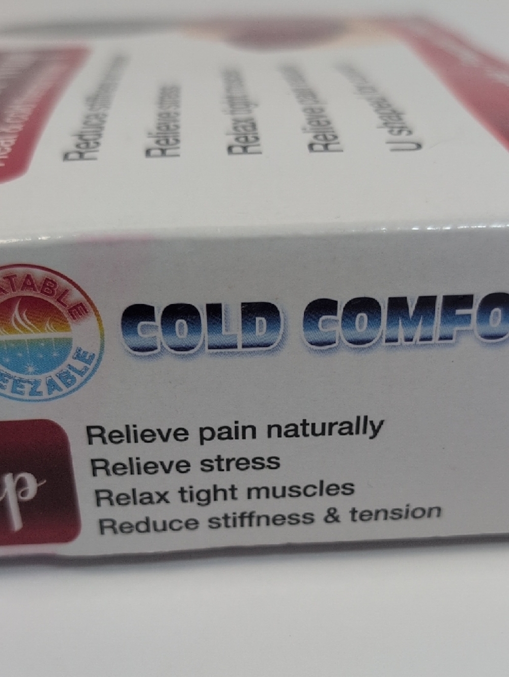 Healing Heat Cold Comfort Shoulder Wrap Freeze/Microwave NIB - Picture 7 of 12
